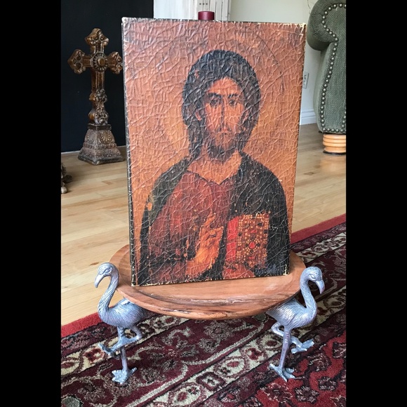 SOLEMN JESUS Faux Book Relic-Look Stash Box 13” X 8.5” X 2 3/4” Approx. - Picture 6 of 8